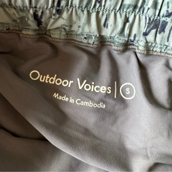 Outdoor Voices Mens Small Rec Anytime Shorts Lined Elastic Waist Pockets - Picture 5 of 10